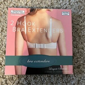 2 Hook Bra Extenders (3 extenders)